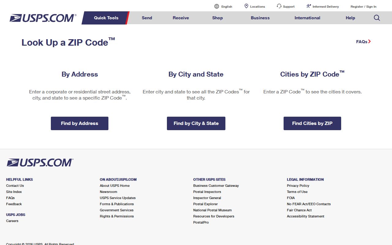 Santa Cruz ZIP code directory USPS address lookup